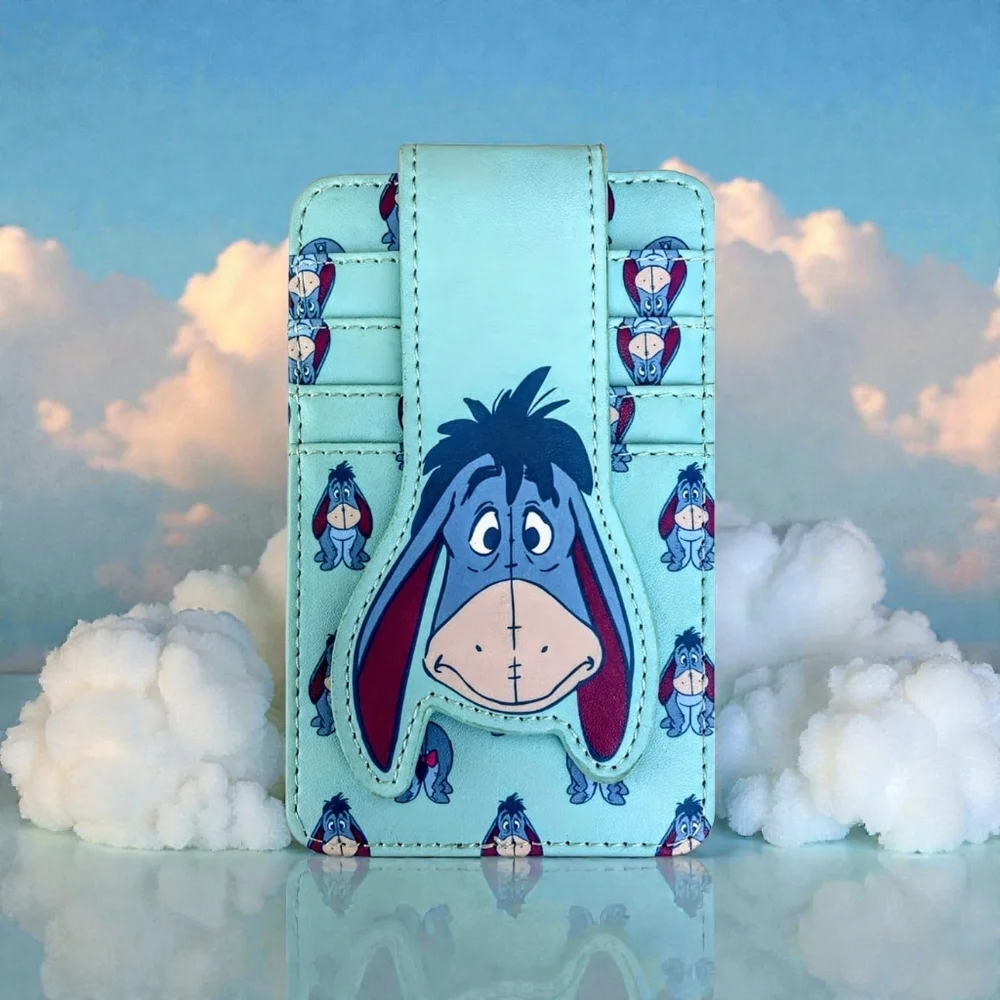 Loungefly Winnie the Pooh Eeyore  Butterflies Mini-Backpack,Charm,Wallet &Mirror - Picture 14 of 17